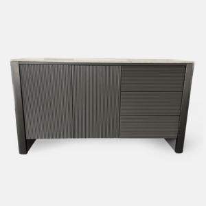 أثاث غرفة المعيشة الراقية المخصصة للمطاعم بتصميم أنيق جديد خزانة بار لتخزين النبيذ ومدخل تخزين الطعام - Product Image 1