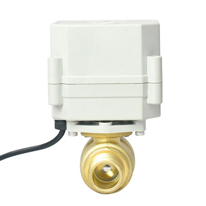 Vanne intelligente Wi-Fi en laiton à filetage interne et externe, 1 pouce, pour eau et air, vanne à boisseau sphérique électrique compacte pour le contrôle des conduites - Product Image 5