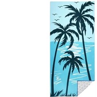 Travel Beach Towel-Soft Absorbent Quick Dry Cotton Knit
