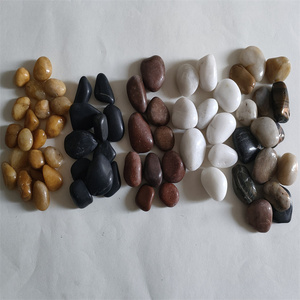 Pierres de fleurs de pluie naturelles de haute qualité, galets polis, galets de jardin, aménagement paysager extérieur, décoration extérieure, écologiques, non toxiques - Product Image 4