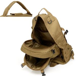 60L Tactical Backpack Large Fieldline <b>Molle</b> <b>Bag</b> Polyester Tactical Backpack with 3 Detachable Packs - Product Image 5