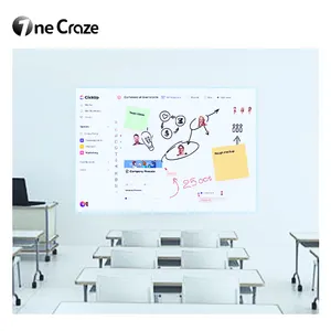 2024 Pen Touch Electronic Digital Clever Whiteboard Interactive Software Electronic Whiteboard For School