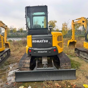 Mini-excavatrice KOMATSU PC55MR d'occasion, 90% neuve, peinture d'origine, à vendre - Product Image 2