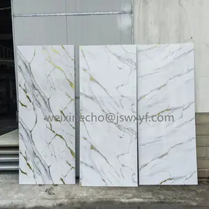 Gold Marble Look PVC Shower Wall Panel