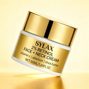Crema Facial y <span class=keywords><strong>para</strong></span> Cuello con Retinol, Antienvejecimiento, Antiarrugas, Vitamina C, Hidratante, Cuidado <span class=keywords><strong>de</strong></span> <span class=keywords><strong>la</strong></span> Piel, <span class=keywords><strong>Tratamiento</strong></span> Facial <span class=keywords><strong>de</strong></span> Lujo - Product Image 4