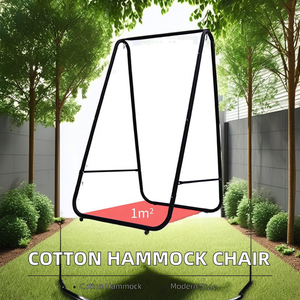 <span class=keywords><strong>Hamaca</strong></span> Portátil de Algodón de Calidad, Resistente a la Intemperie, Ahorra Espacio, para Uso en Interiores y Exteriores, Dormitorio, Balcón, <span class=keywords><strong>Bosque</strong></span>, Jardín, Camping - Product Image 5
