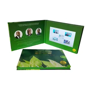 Neue Produkt idee LCD-Video bücher Video box Business-Geschenk box 7-Zoll-Touchscreen-Videobroschüre