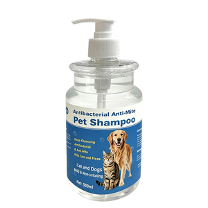 Shampoo antibactérien anti-acariens <span class=keywords><strong>pour</strong></span> animaux de compagnie, <span class=keywords><strong>efficace</strong></span> contre <span class=keywords><strong>les</strong></span> puces, <span class=keywords><strong>les</strong></span> <span class=keywords><strong>poux</strong></span> et <span class=keywords><strong>les</strong></span> tiques, nettoyant doux et non irritant <span class=keywords><strong>pour</strong></span> chiens et chats - Product Image 6