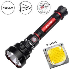 <span class=keywords><strong>XHP90</strong></span>-Lámpara de acampada recargable por USB, linterna de largo alcance de 1KM, luz Led de caza, la más potente para senderismo, 4000lm - Product Image 4