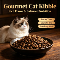 Croquettes pour chats de haute qualité, équilibrées et riches en protéines, avec des vitamines essentielles et un soutien digestif, nourriture sèche complète pour chats