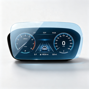 Film PET haute transparence OEM ODM anti-traces de doigts et résistant aux rayures pour écran tactile de tableau de bord automobile personnalisé - Product Image 1