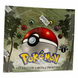 Boîte de boosters de cartes à collectionner <span class=keywords><strong>Pokémon</strong></span> Jungle Foil, cartes <span class=keywords><strong>Pokémon</strong></span> 1999 <span class=keywords><strong>1ère</strong></span> <span class=keywords><strong>édition</strong></span>, paquets de boosters vintage, cartes <span class=keywords><strong>Pokémon</strong></span> en vrac, coffret cadeau - Product Image 4