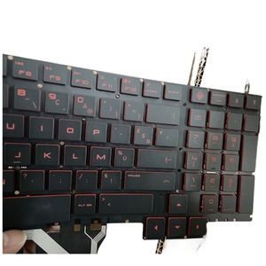 Repuestos para Laptop HP <span class=keywords><strong>OMEN</strong></span> <span class=keywords><strong>15</strong></span>-ce005la <span class=keywords><strong>15</strong></span>-ce006la, Teclado Retroiluminado en Francés - Product Image 3