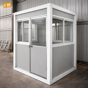 Contenedor <span class=keywords><strong>de</strong></span> color, cabina <span class=keywords><strong>de</strong></span> guardia <span class=keywords><strong>de</strong></span> seguridad, quiosco prefabricado comercial público, garita <span class=keywords><strong>de</strong></span> centinela, barrera <span class=keywords><strong>de</strong></span> trá - Product Image 3