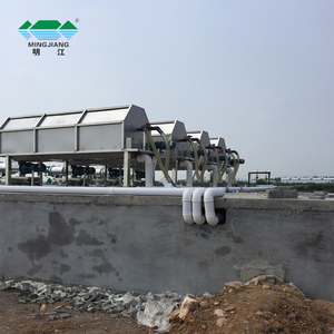 เครื่องแยกน้ําเสียจากสัตว์ปุ๋ยอินทรีย์คุณภาพดีเครื่องแยกของเหลวแบบสกรู - Product Image 5