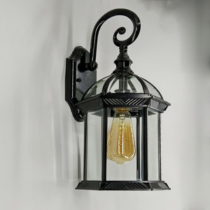 ETL APPROVE Vintage Wall <strong>Lantern</strong> Outdoor Innovative Gardening Products Waterproof Antique <strong>Brass</strong> Wall Sconce - Product Image 4