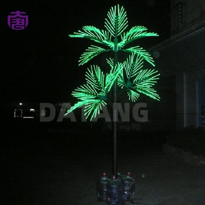ไฟต้นมะพร้าว LED สำหรับทุกสภาพอากาศ โคมไฟสไตล์ทรอปิคอล สำหรับตกแต่งสวน ทางเดินริมชายหาด คาเฟ่ริมทะเล มีจำหน่าย - Product Image 4