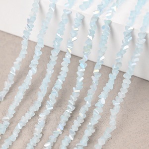 1500 peças/saco Atacado Contas de Vidro Cristalino Brilhante Cor AB, Contas de Vidro Lapidadas Rondel Espaçadoras para Fabricação de Joias e Componentes DIY - Product Image 5