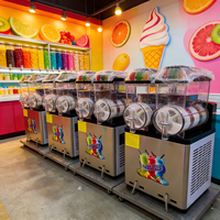 Machine à slush puissante et économe en énergie, offrant une excellente expérience utilisateur pour les cafés, restaurants et bars