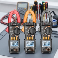 ANENG PN107 Auto Digital Clamp Meter CAT II 600V AC/DC Tegangan Multitester True RMS 4000 Count Pengukur Resistansi Suhu