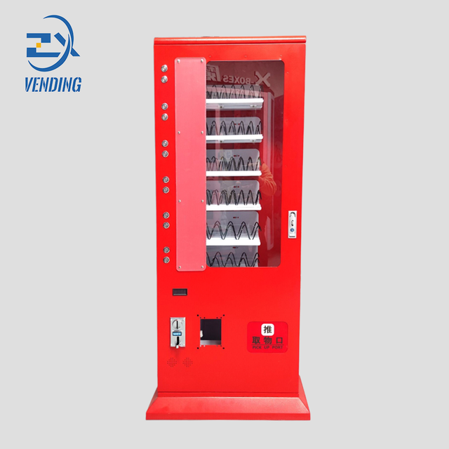 Vending Machine for Snack Potato Chips Snacks and Drinks  LED Light Soda Combo Machine Vending Machine for Food and Drink