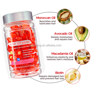 Kapsul perawatan rambut alami Anti keriting, perbaikan <span class=keywords><strong>Vitamin</strong></span> <span class=keywords><strong>E</strong></span> untuk memperbaiki Serum pertumbuhan rambut kering dan rusak - Product Image 3