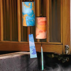 Hluru 9-Noten-Klangspiel aus Papier Einzigartiges Zeitgenössisches Design Blaues Musikinstrument Souvenir Geschenk Made in China 1000 - Product Image 4