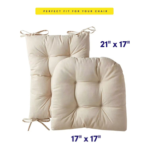 <span class=keywords><strong>Chaise</strong></span> à bascule en bois pour salon, avec coussins capitonnés de qualité supérieure et base antidérapante, pour le haut et le bas du fauteuil – Offre spéciale - Product Image 5