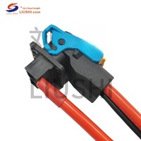 Liushi 150A 600V IP67 impermeable PPE carcasa macho/hembra enchufe de señal de alimentación R150 motocicleta eléctrica conector USB cobre