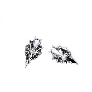 Perles entretoises Yunnique en acier inoxydable, forme irrégulière griffe de dragon, pour la fabrication de colliers, procédé de moulage vieilli vintage - Product Image 1