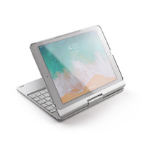 Étui clavier rotatif à 360 ° pour iPad Mini 6th 8.3 2021 avec clavier sans fil, porte-crayon, fonction veille/réveil automatique