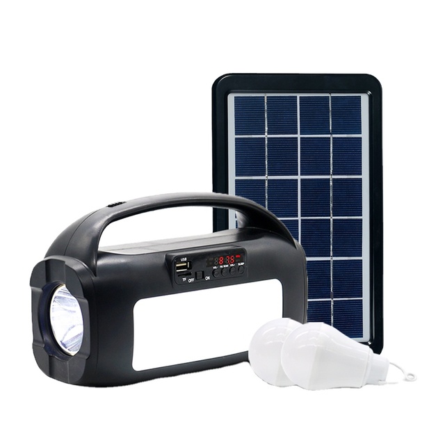 Trending Products New Arrivals DC Solar Panel Dc Power System With Mobile Charger and Home Led Indoor Lighting Kit