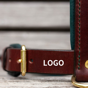 Arnés de Cuero Vegano Personalizable para Perro, Hecho a Mano con Logo Personalizado, Venta al por Mayor, Nuevo Diseño para Perros - Product Image 2