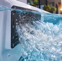Entraîneur de nage à contre-courant professionnel à flux laminaire - Machine de nage à contre-courant pour piscine sans fin avec système de propulsion de 2000 kW