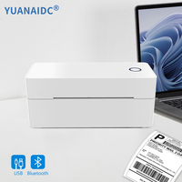 Imprimante YJ-9203 Machine d'impression d'autocollants d'étiquettes 4x6 Bluetooths thermique US Europe imprimante d'étiquettes d'expédition express