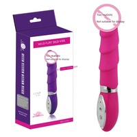 Masseur G-spot fileté de deuxième génération, 10 modes de vibration, en silicone soyeux, masturbateur silencieux pour femmes