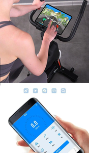 Vélo de spinning <span class=keywords><strong>Techsport</strong></span> Workout, montage facile, vélo de fitness, vélo de spinning avec lumière, équipement de gym, machines - Product Image 3