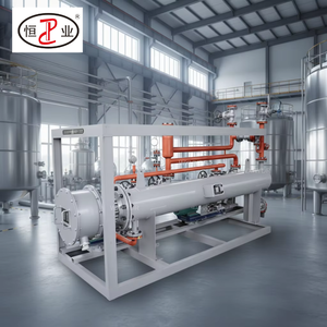 Calentador de Aceite Térmico Eléctrico de 400KW a Prueba de Explosiones, Montado sobre Plataforma, de Acero Inoxidable, para Procesos Químicos a Alta Temperatura, Indirecto - Product Image 3