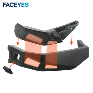Nouveau kit de support de protège-mains en métal noir FACEYES pour Can-Am <span class=keywords><strong>Ryker</strong></span> 600/900 <span class=keywords><strong>Rally</strong></span> Sport UTV Parts - Product Image 5