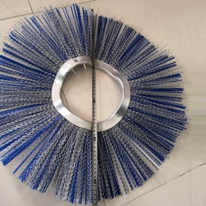 Brosse de <span class=keywords><strong>disque</strong></span> de balayeuse de route de fil d'acier résistant pour l'enlèvement de neige et de débris - Product Image 4