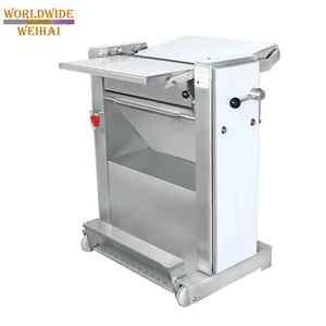 Máquina comercial de descascar carne de porco, equipamento de aço inoxidável para restaurantes, componentes do motor, novas condições, indústrias de varejo