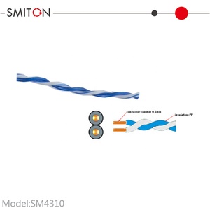 Fil de cuivre de 0,5 mm de diamètre, isolation en PP, cordon de cuivre, câblage réseau - Product Image 2