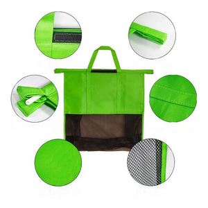 Reusable Grocery <b>Cart</b> Bags Sized Washable Eco-friendly 4-Bag Trolley Grocery Non-woven Shopping Bag - Product Image 3
