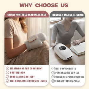 2026 Hot Compress Hand <strong>Massager</strong> 3D Airbag Compression <strong>Finger</strong> Joints Palm Relax Air Pressure Hand Massage Device Home Use - Product Image 6