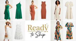 Vestidos de Verano para Adultos con Cintura Ajustada, Surtido Aleatorio, Patrones Combinados, Envío Consolidado - Product Image 1