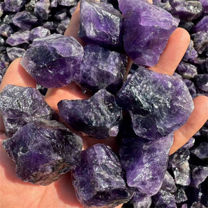 Cristales espirituales semipreciosos al por mayor, piedras preciosas en bruto, <span class=keywords><strong>amatista</strong></span> natural, piedras en bruto para Decoración - Product Image 6