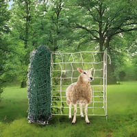 Valla de Red Eléctrica antidepredadora semirrígida de primera calidad para aves de corral, valla eléctrica premontada portátil para pollos, ovejas y cabras