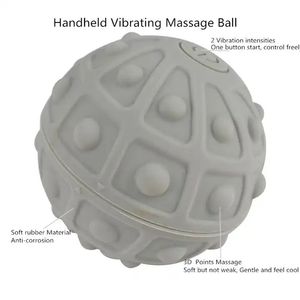 Boule à roulettes intelligente pour le yoga, thérapie par points des tissus profonds, vibromasseur pour le yoga à percussion, balle de massage - Product Image 6
