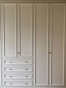Armario de Madera Maciza con Diseño Personalizado, Estilo Francés, Estilo Minimalista para Dormitorio - Product Image 4