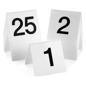 Zahlschilder Tisch Sitzmöbel Karte Hotel Zimmernummer Zeichen zur Wahl
